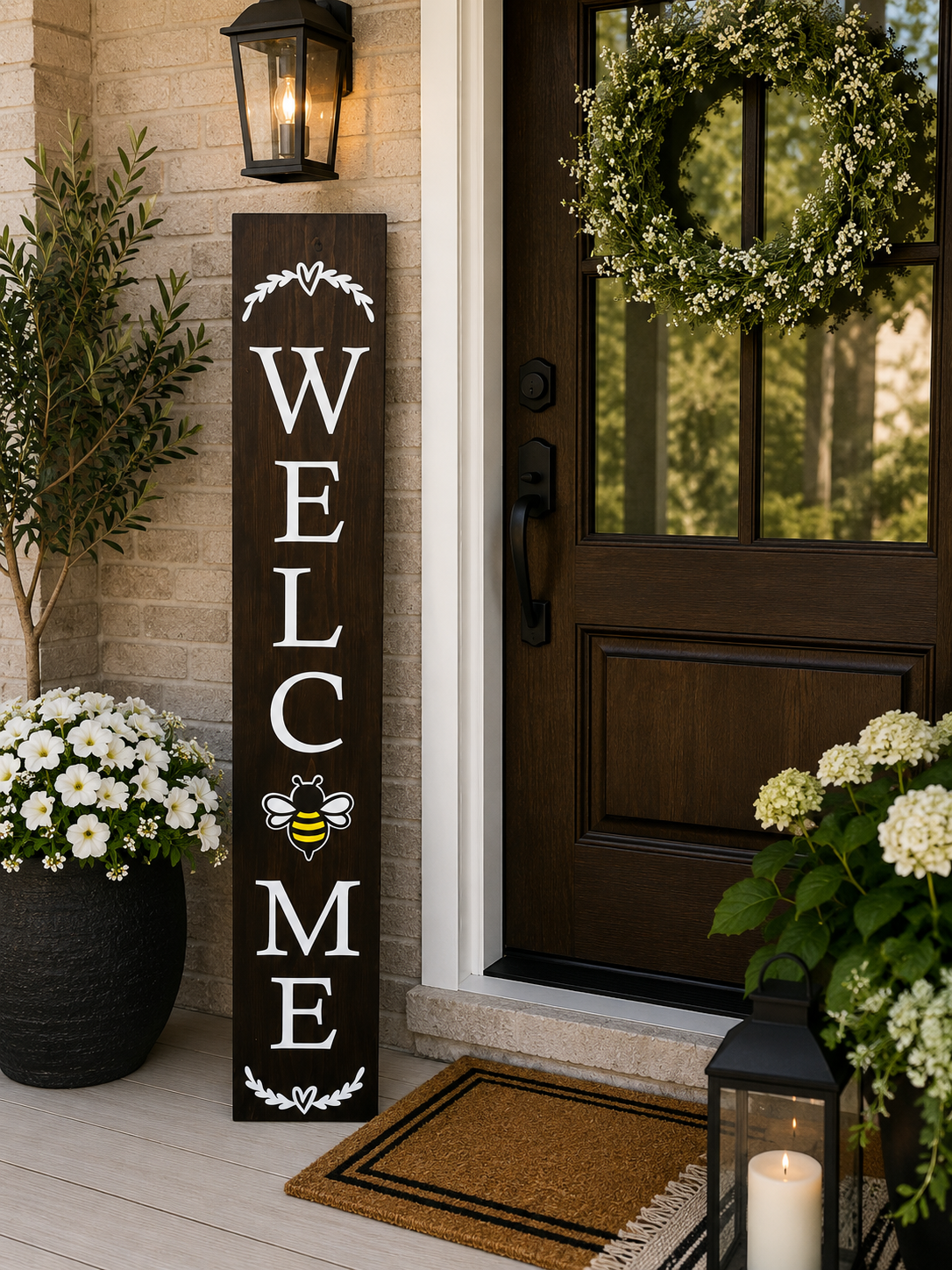 Bumblebee Insert for 5' Tall Welcome Sign