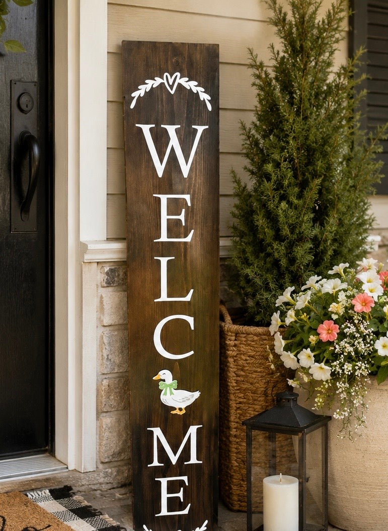 Goose Insert for 5' Tall Welcome Sign