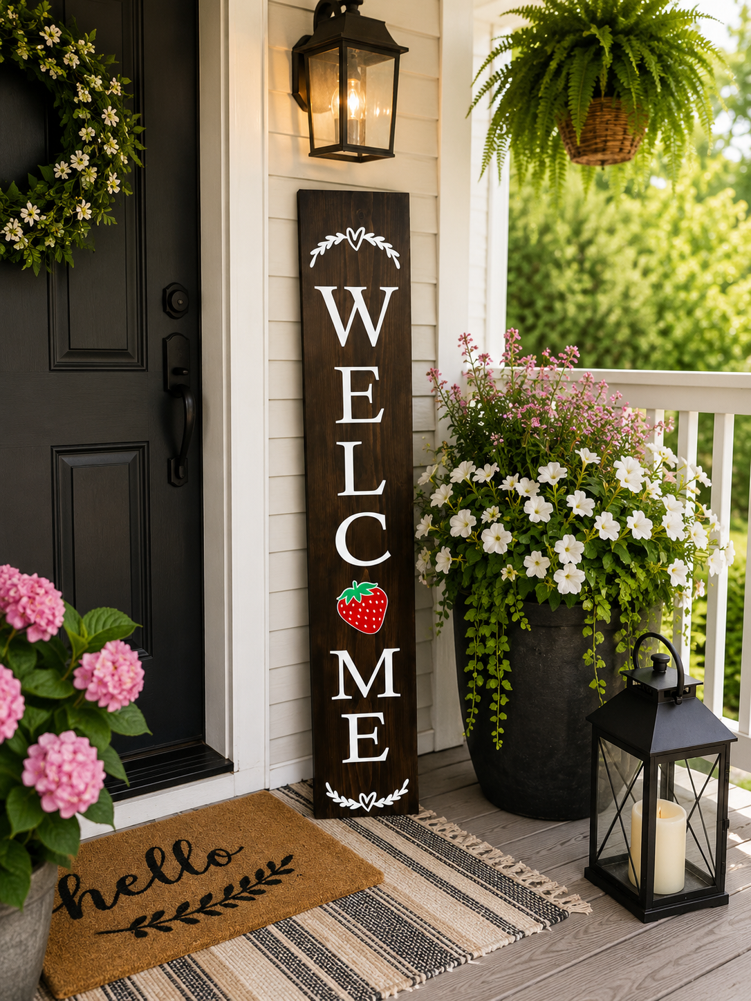 Strawberry Insert for 5' Tall Welcome Sign