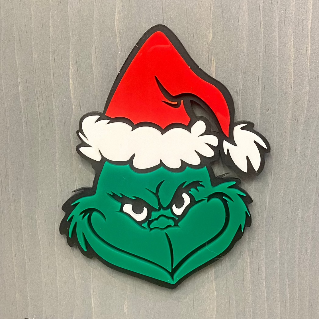 Grinch Insert for Welcome Sign