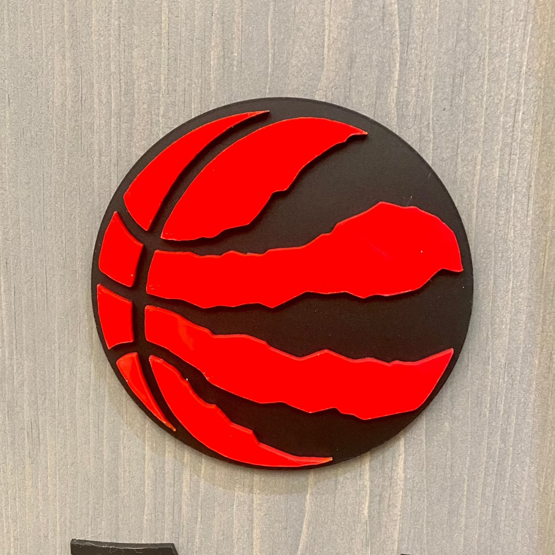 Toronto Raptors Insert for Welcome Sign