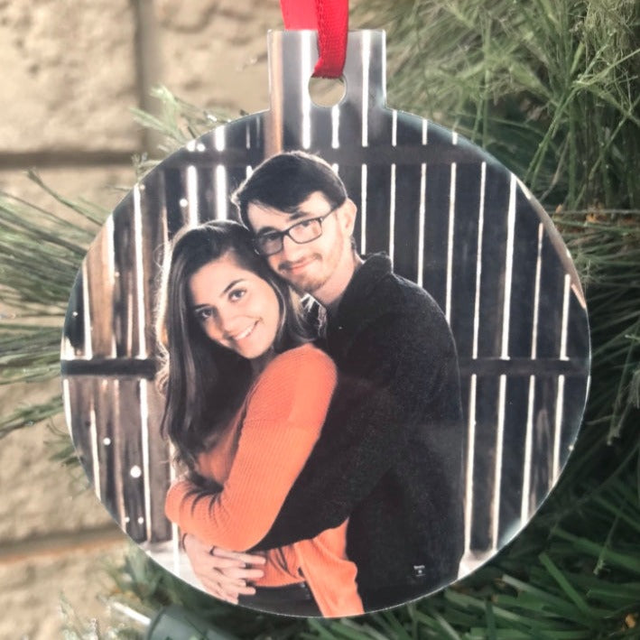 Photo ornament option 1 - Round