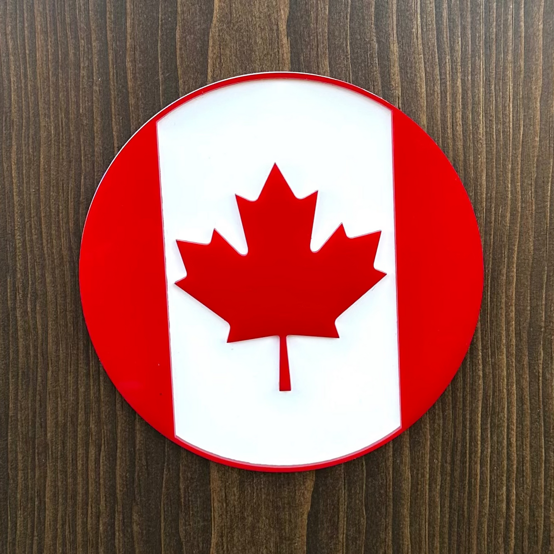 Canada Day Flag Insert for 5' Tall Welcome Sign
