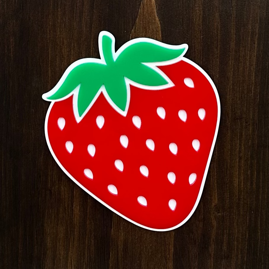 Strawberry Insert for 5' Tall Welcome Sign