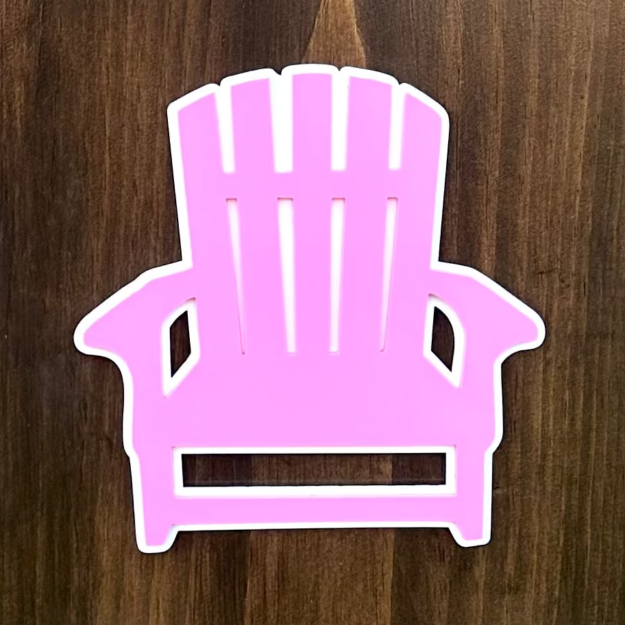 Beach Chair Insert for 5' Tall Welcome Sign