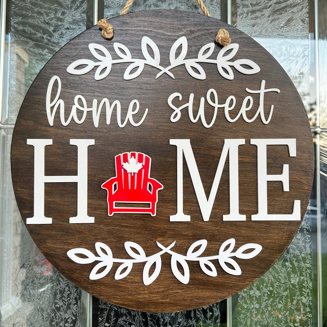 Beach Chair Insert For ROUND Welcome Sign