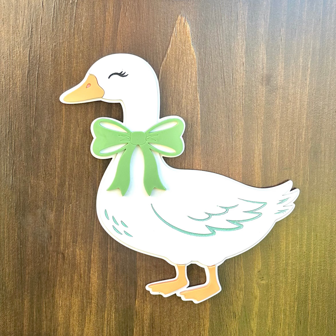 Goose Insert for 5' Tall Welcome Sign