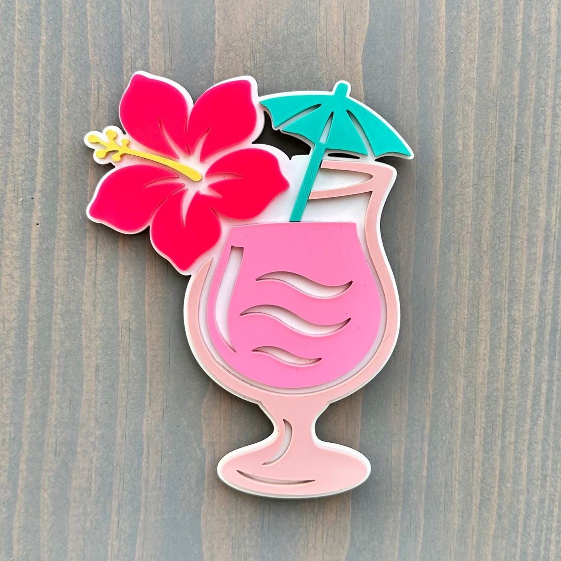 Cocktail Insert for 5' Tall Welcome Sign