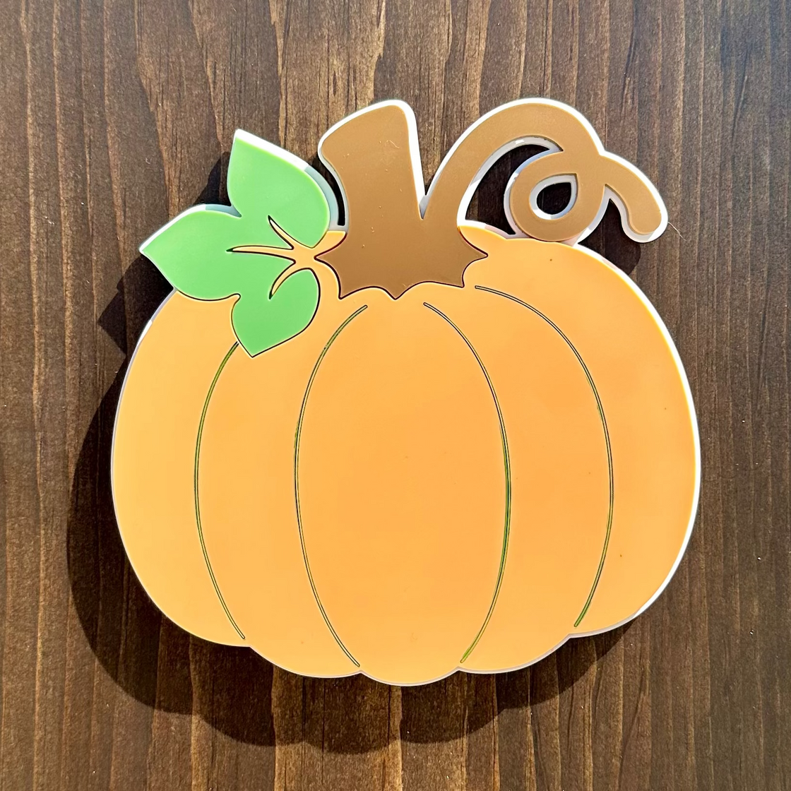 Pumpkin Insert for 5' Tall Welcome Sign