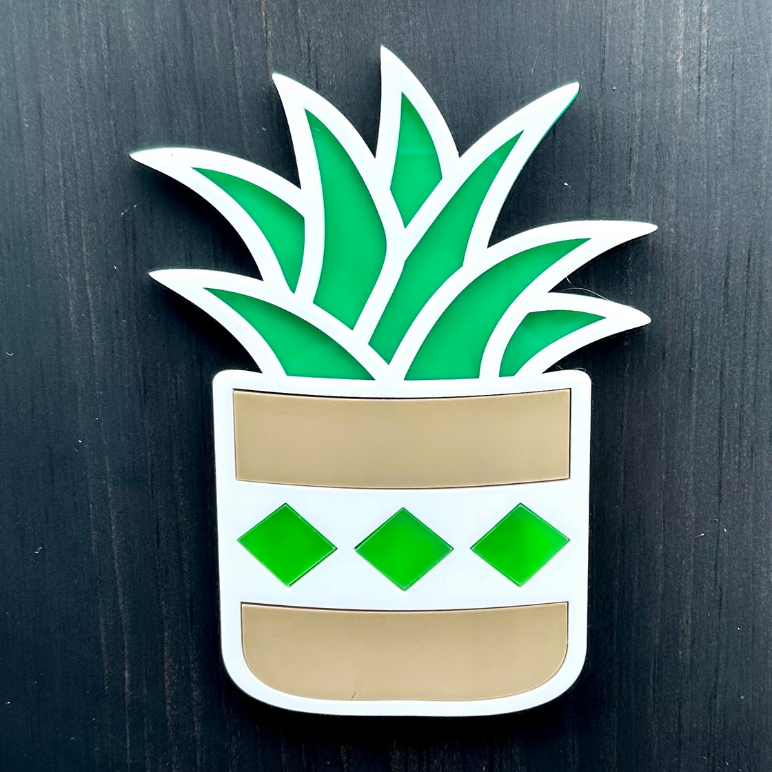 Succulent Insert for 5' Tall Welcome Sign
