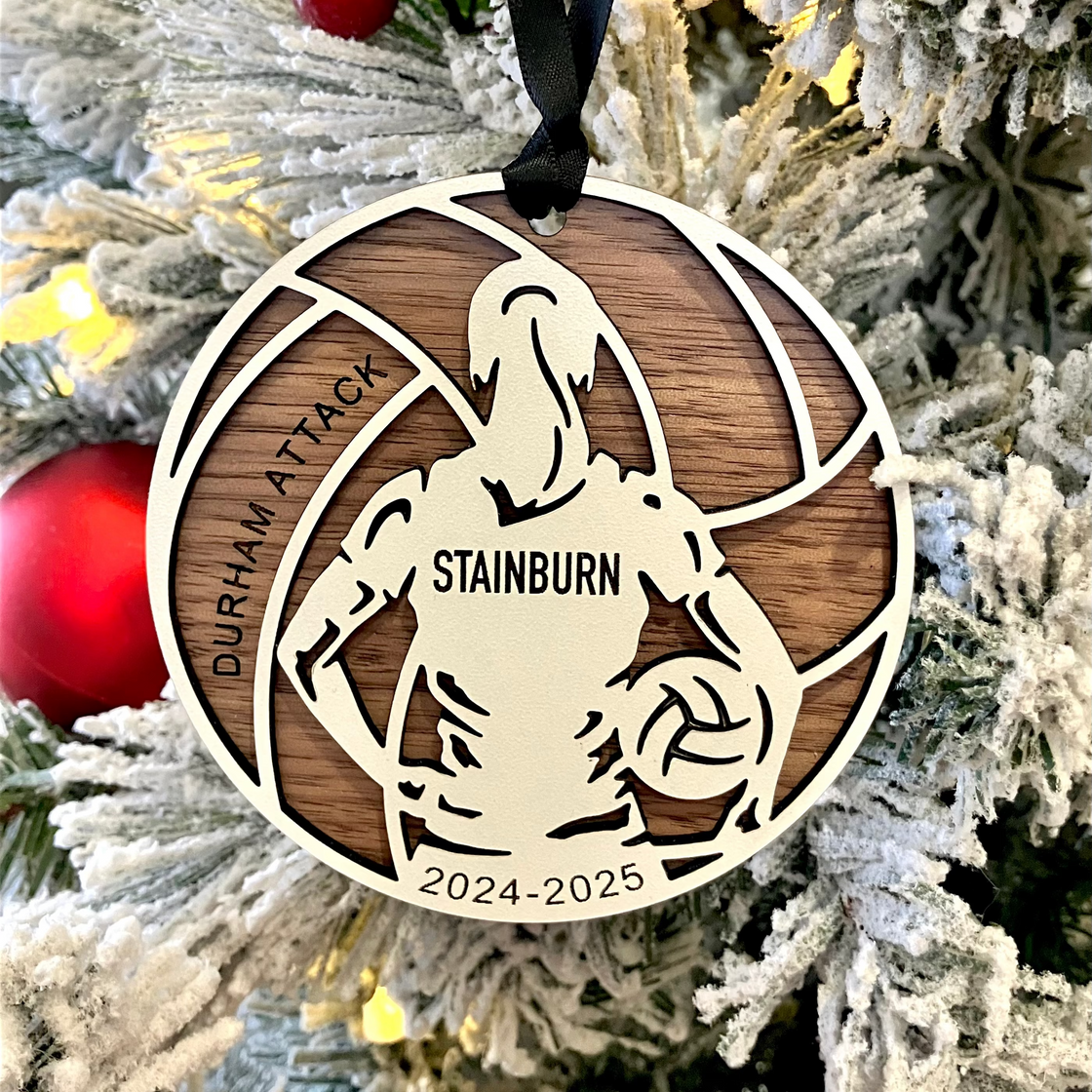 Volleyball Player Ornament