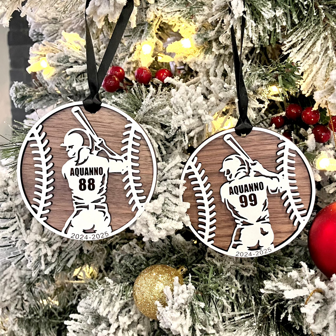 Baseball Ornament (version 2)