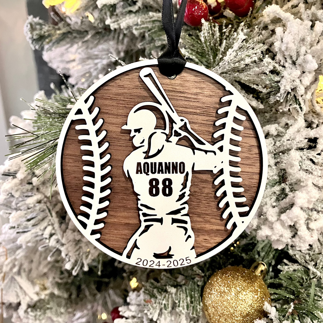 Baseball Ornament (version 2)