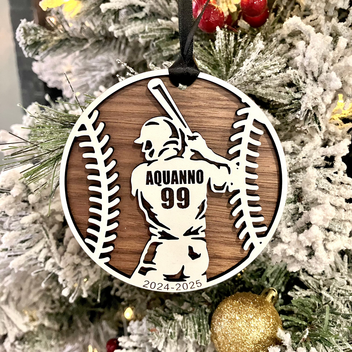 Baseball Ornament (version 2)