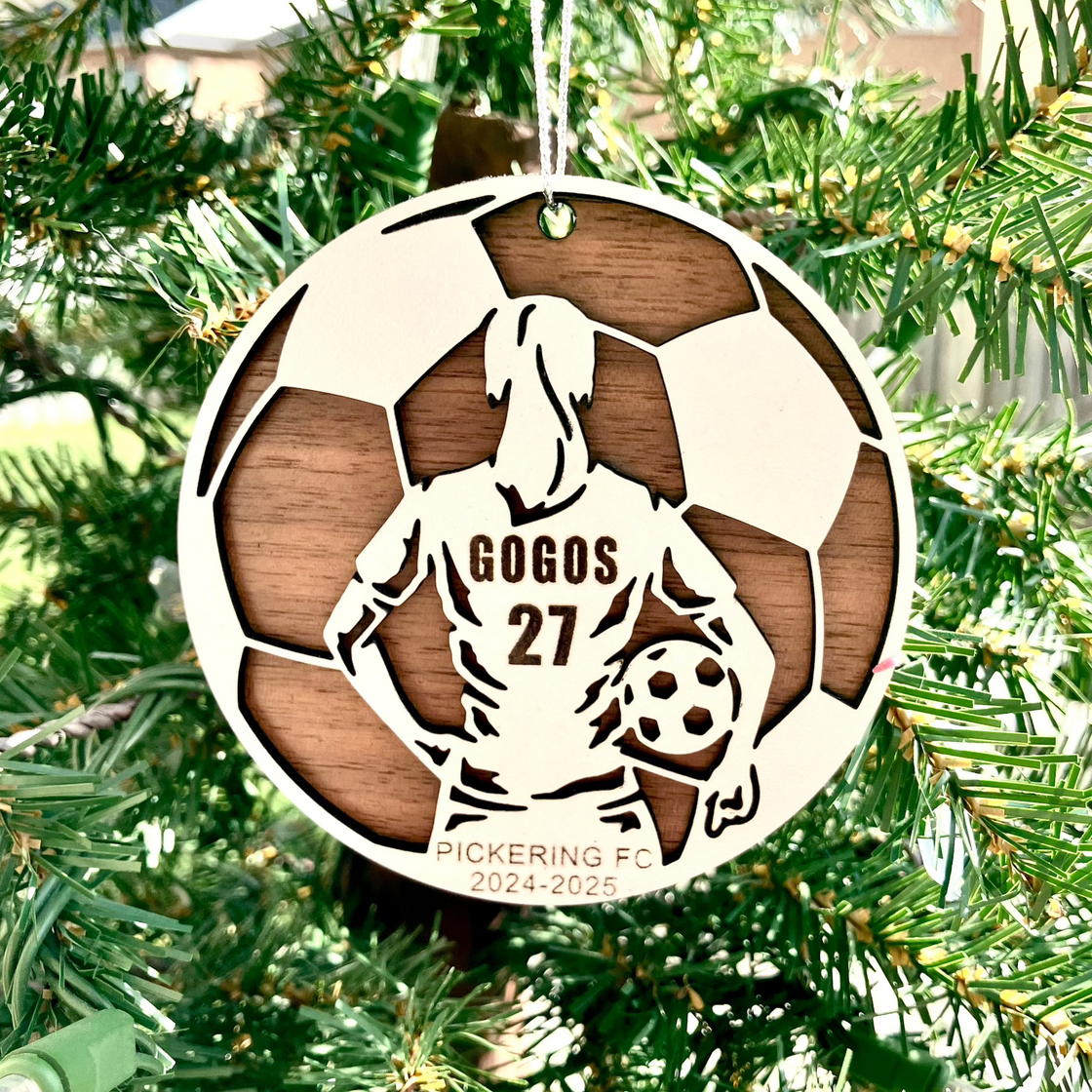 Soccer Ornament (Version 2)