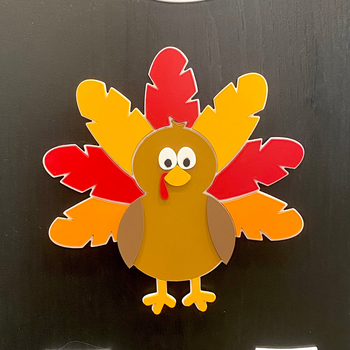 Turkey (Thanksgiving) Insert for Welcome Sign