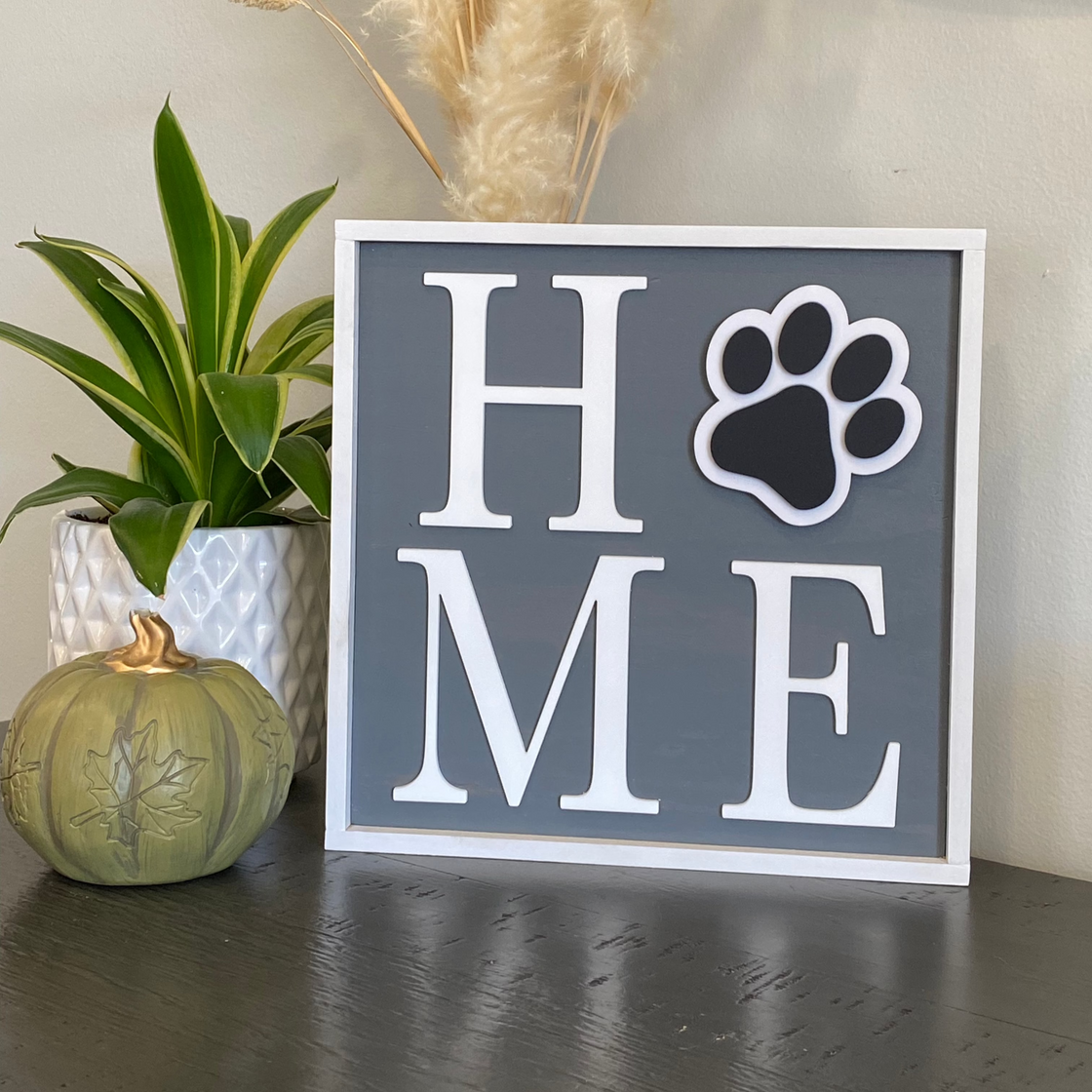 Paw Insert For ROUND Welcome Sign