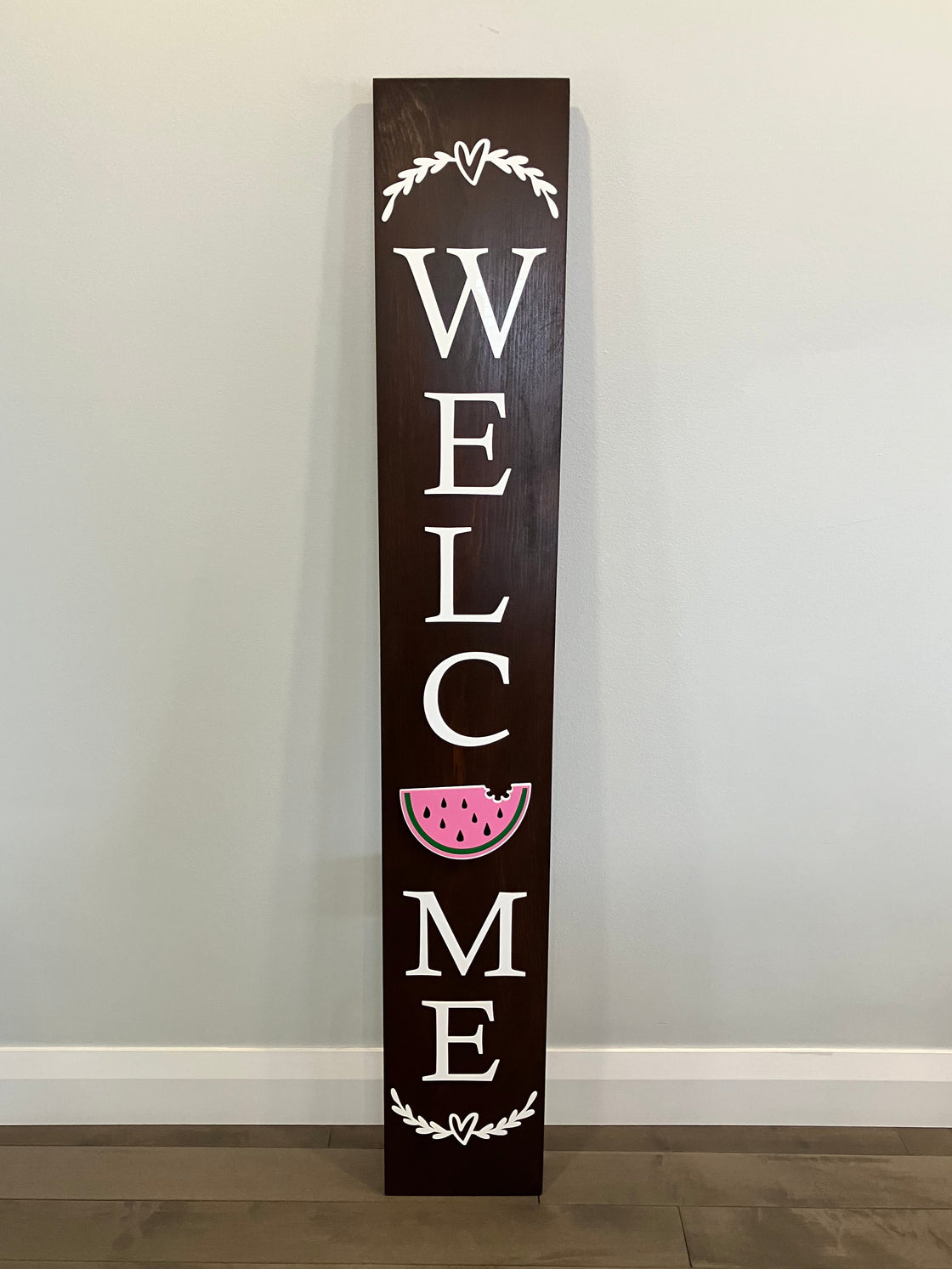 Watermelon Insert for Tall Welcome Sign