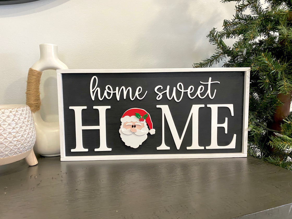 Santa Insert For ROUND Welcome Sign