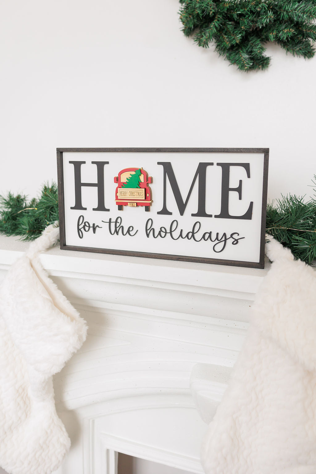 Interchangeable Indoor HOME FOR THE HOLIDAYS