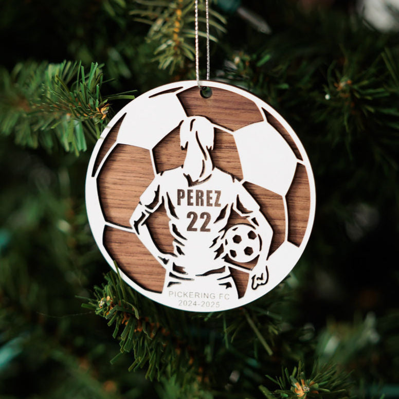 Soccer Ornament (Version 2)