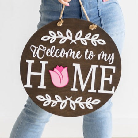 Tulip Insert For ROUND Welcome Sign