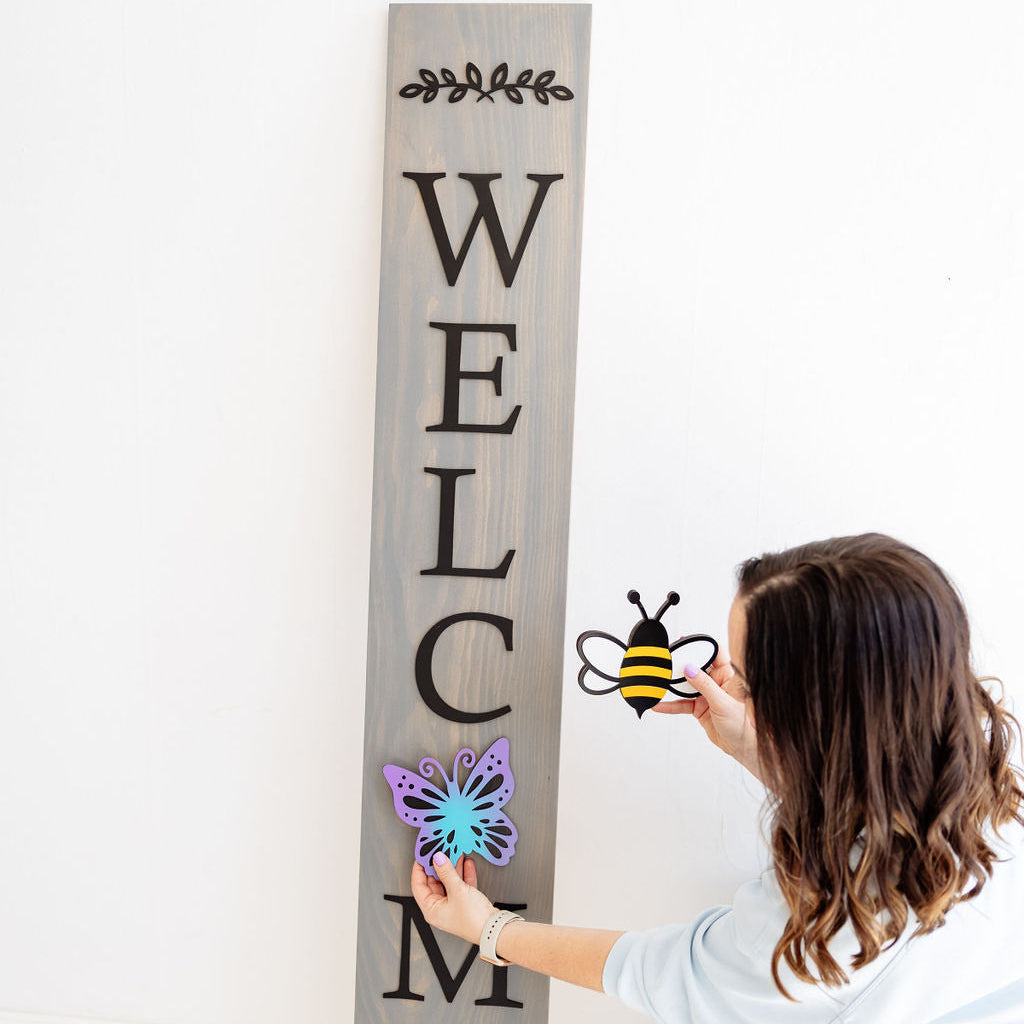 Interchangeable Welcome Sign (Version 2)