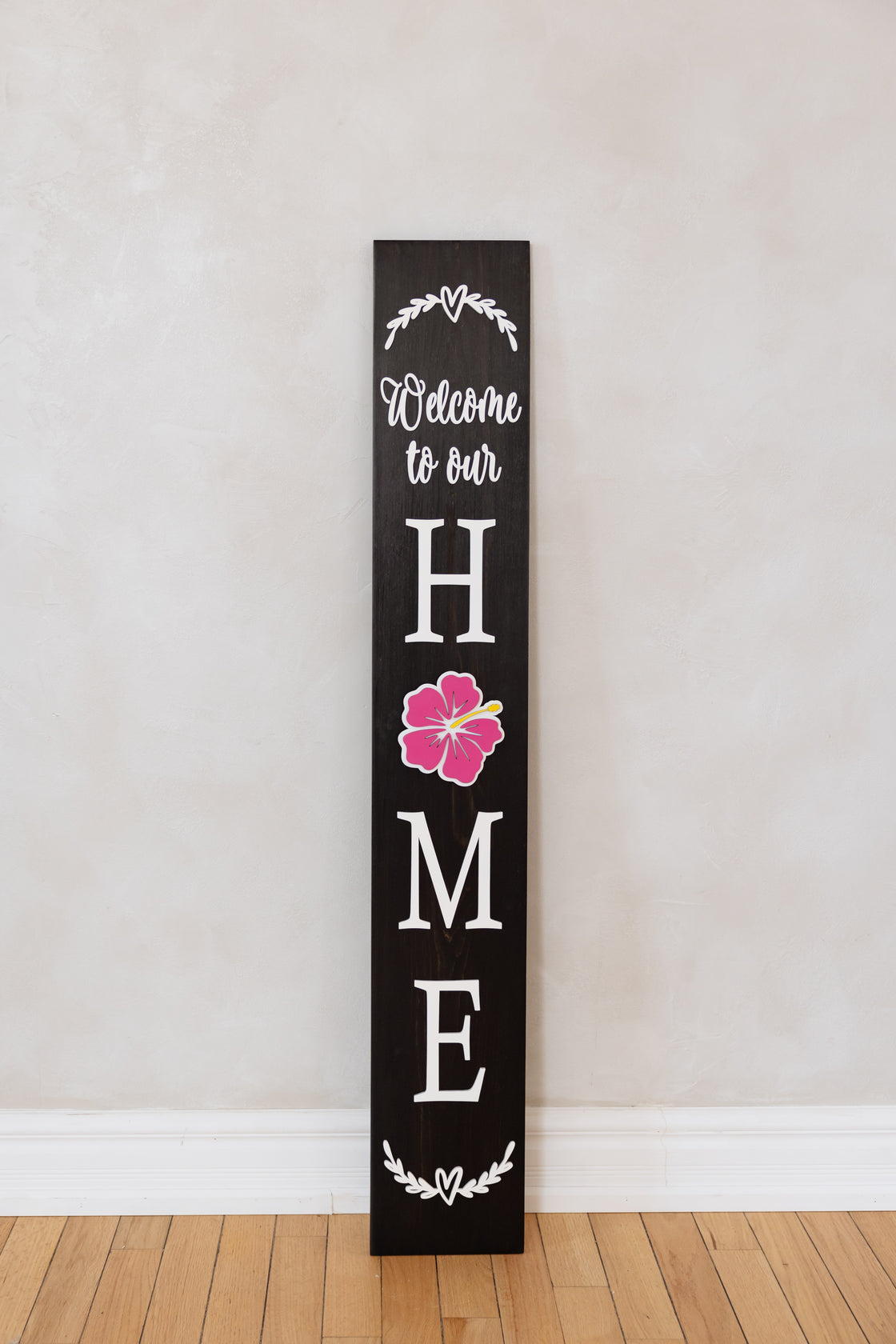 Interchangeable Welcome To Our Home Sign