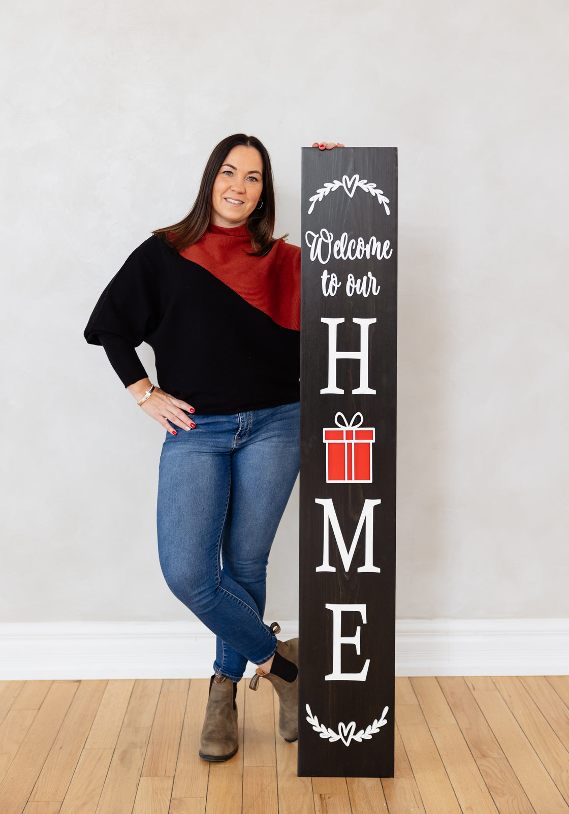 Interchangeable Welcome To Our Home Sign