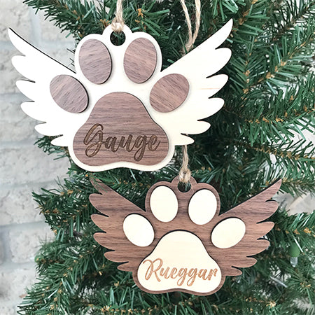 Dog Memorial Ornament