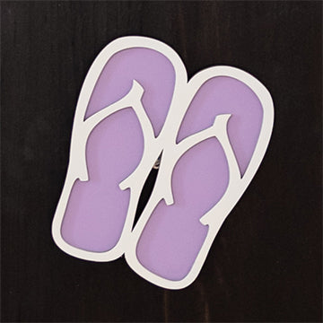 Flip Flops Insert for Welcome Sign