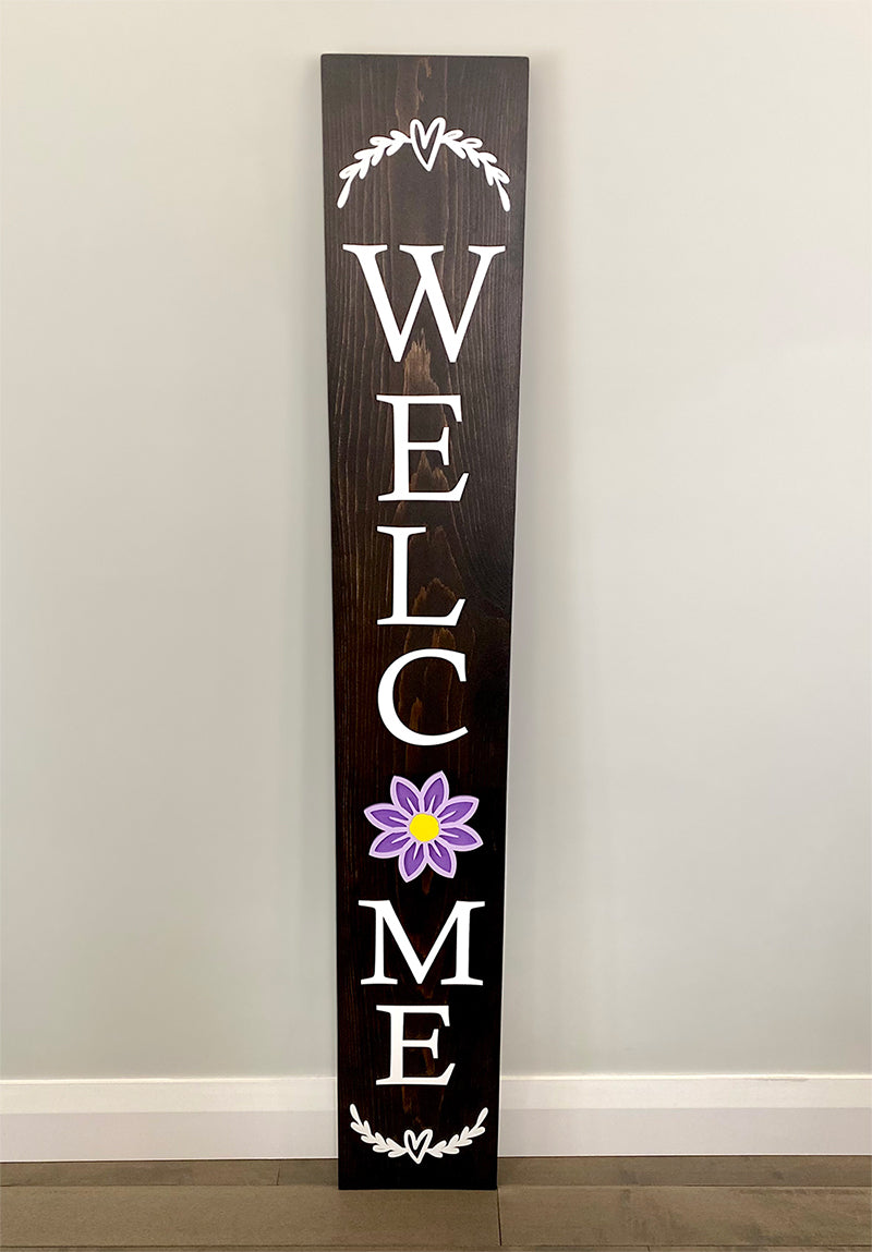 Spring Flower Insert for Welcome Sign